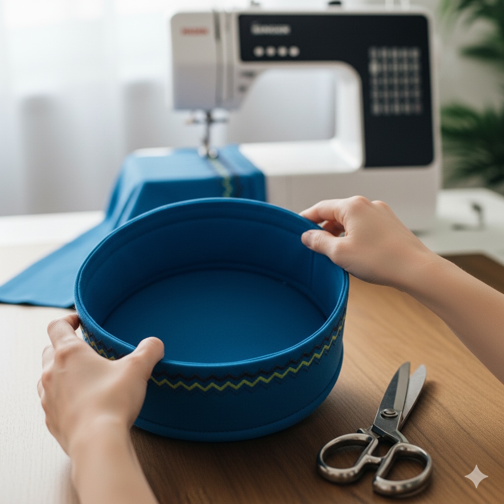 Organización con estilo: aprende hacer cestas de almacenamiento de cuerda y tela reciclada