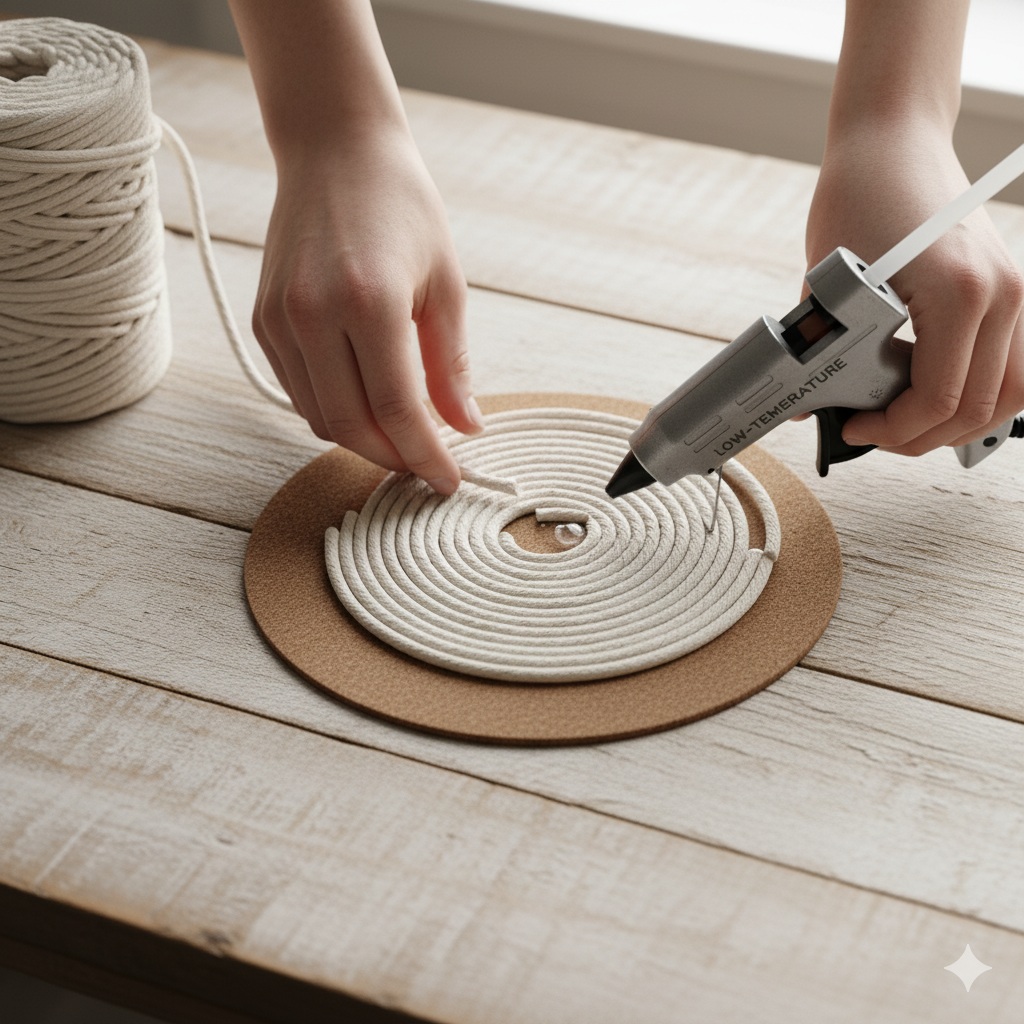 Organización con estilo: aprende hacer cestas de almacenamiento de cuerda y tela reciclada