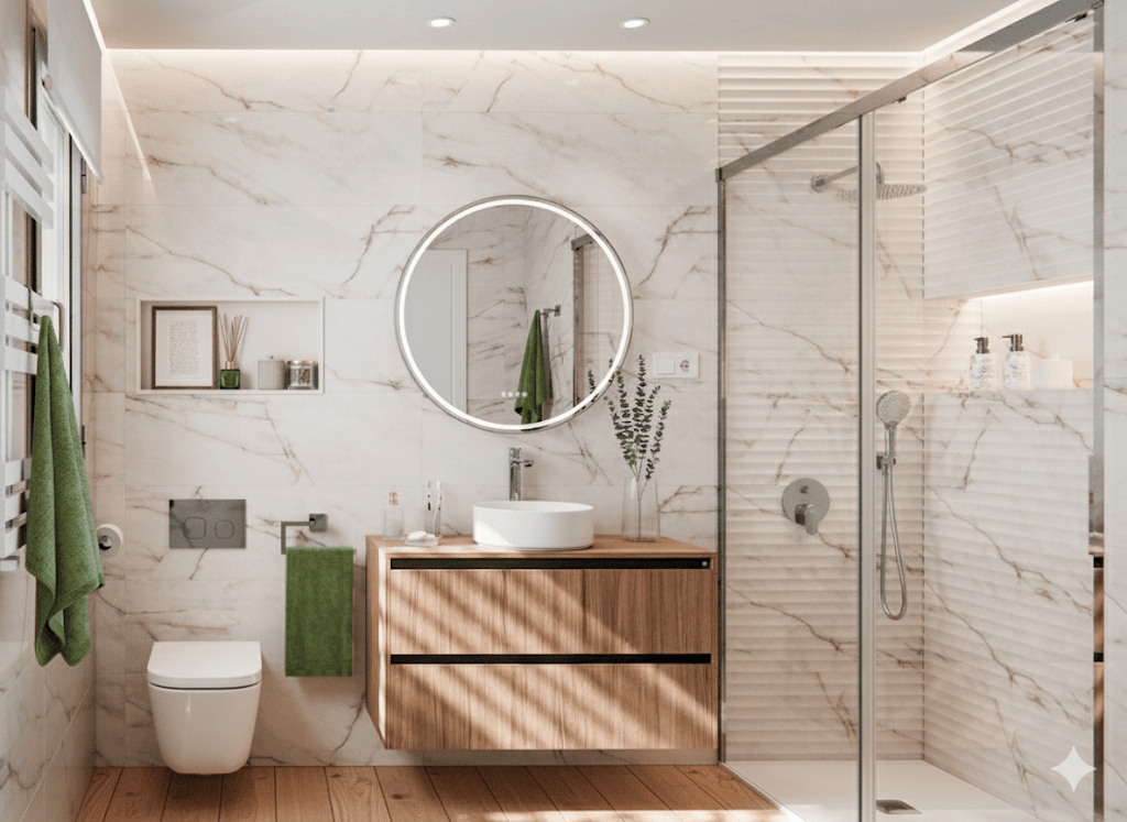 Transforma tu baño: estilo y funcionalidad sin obras ni grandes&nbsp;gastos
