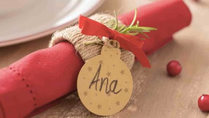 Servilleteros navideños: DIY para lucir en la mesa de&nbsp;Navidad