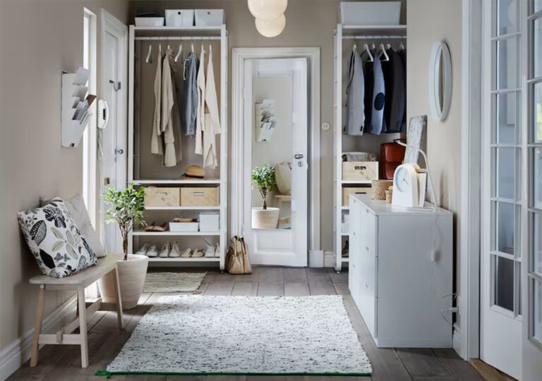 ¡Optimiza tu entrada con los percheros de IKEA!