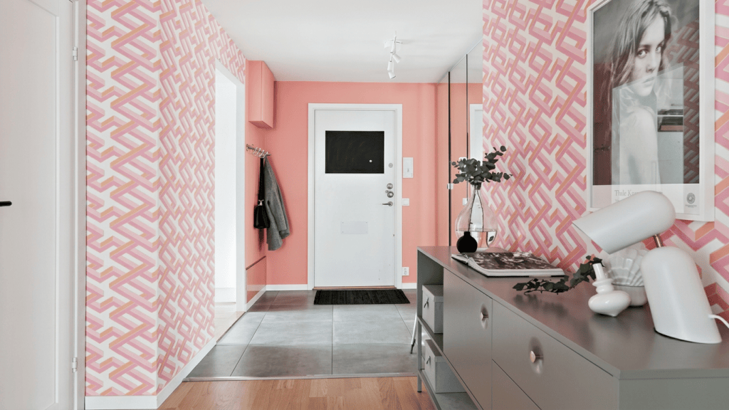Decorar el pasillo con papel pintado, ideas y consejos para&nbsp;acertar