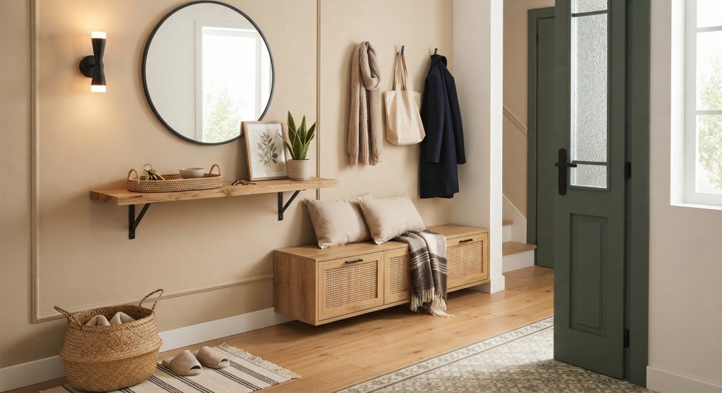 Recibidores con encanto: ideas deco para crear espacios funcionales, ordenados y con&nbsp;estilo