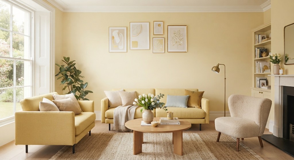 Butter Yellow: la tendencia cromática que conquista los interiores por su calidez luminosidad y&nbsp;sofisticación